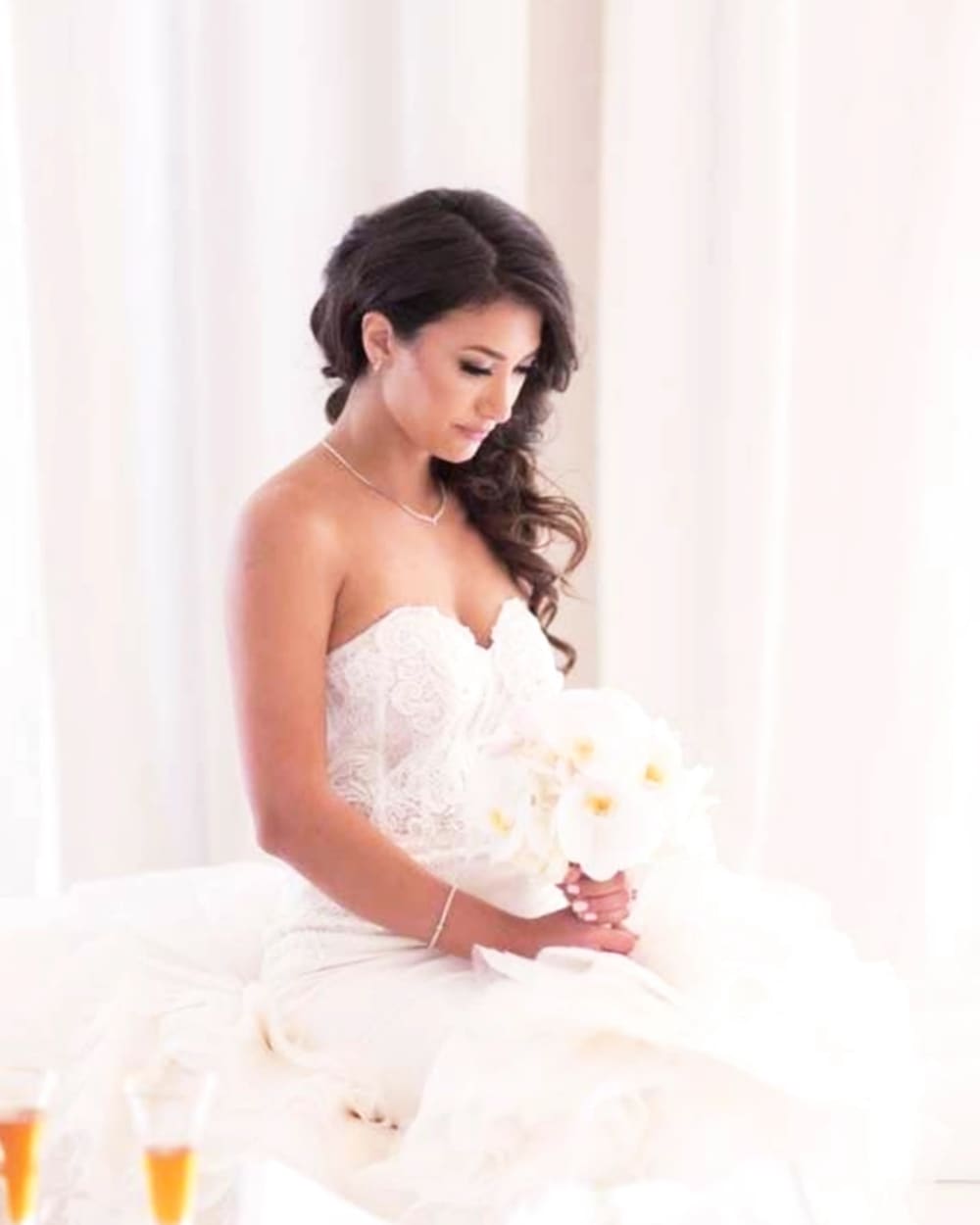Luxury bridal makeup and hair by Panos Antoniou Weddings